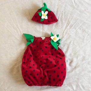 Strawberry Costume with hat